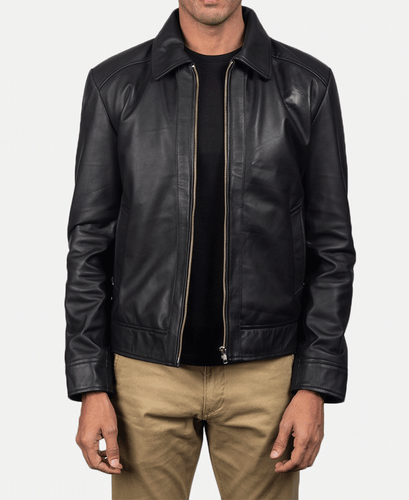 Inferno Black Leather Jacket