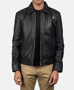 Inferno Black Leather Jacket