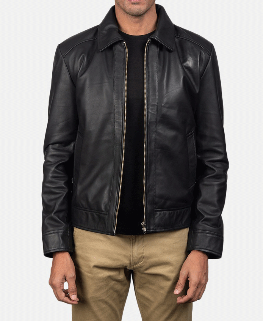 Inferno Black Leather Jacket